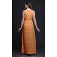 thumbnail image 3 of Bimba Damask Printed Women Sleeveless Gown Chic Style Long MaxiÂ&nbsp;Dress-XX-Large, 3 of 5