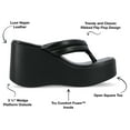 thumbnail image 5 of Journee Collection Womens Shareene Tru Comfort Foam Slip On Platform Wedge Sandals, 5 of 6