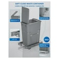 Pull Out Trash Can Under 13 Gallon, Under Counter Garbage Can
