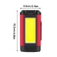 thumbnail image 5 of COB XPE Work Light Portátil Recargable Inspección de Inspección Ajustable Dorch 6500-7000K Reparación de autos domésticos Camping Rojo Speravity OD010983-01B, 5 of 7