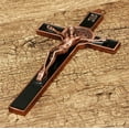 thumbnail image 6 of 7.7inchx3.7inch Catholic Cross Crucifix Saint Wall Cross Jesus Christ INRI Wall Decor Hanging, 6 of 9