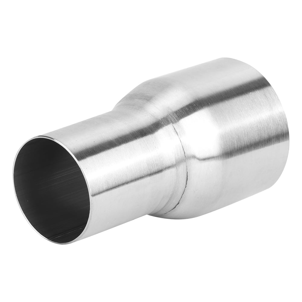 57-76MM Exhaust Pipe Adapter,Universal Stainless Steel Exhaust Pipe Connector Tube Adapter Reducer Modified Part 