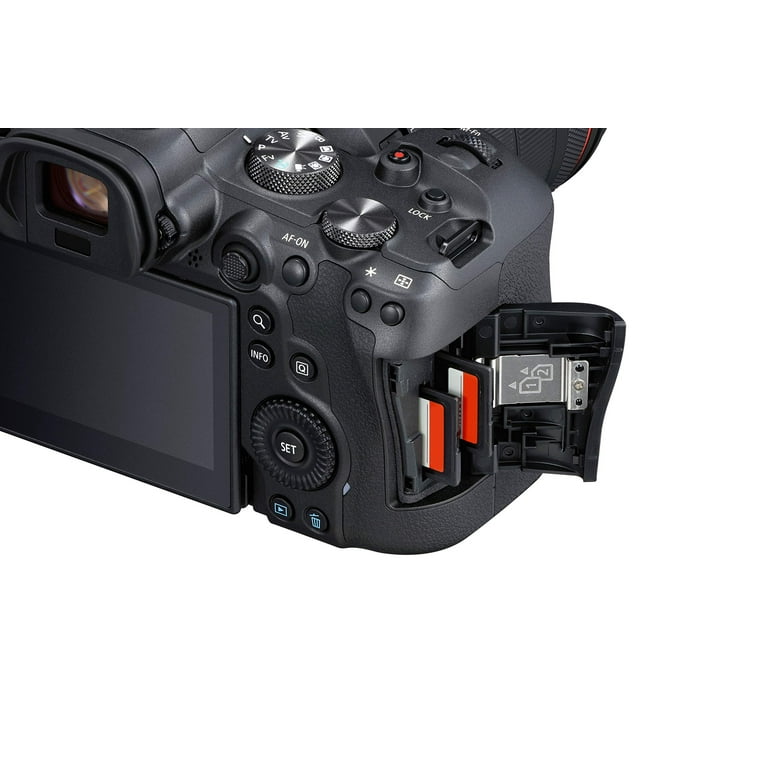 Canon EOS R6 Camera, 4K Video, Full-Frame CMOS, DIGIC X, Dual SD