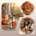 thumbnail image 2 of Aurorax Thanksgiving Porch Goose Outfit 23"/19 inch/17in,Goose Clothes for Cement Goose Porch Goose,Holiday Pumpkin Printed Porch Goose Accessories for Garden Outdoor Harvest Decor for Home, 2 of 7