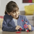 thumbnail image 5 of Marvel: Avengers Bend and Flex Captain America Kids Toy Action Figure for Boys and Girls Ages 4 5 6 7 8 and Up (6"), 5 of 9
