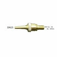 thumbnail image 2 of 1/2" 3/4" 1" Copper Brass Jet Fountain Nozzles Water Spray Fountain Pool Nozzle Straight Adjustable Angle Garden Water Sprinkler, 2 of 3