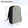 thumbnail image 4 of Easygdp Rose Flowers Mochila Versátil y Elegante: Comodidad, Almacenaje y Durabilidad para la Universidad, Trabajo, Viajes y Uso Diario, 4 of 8