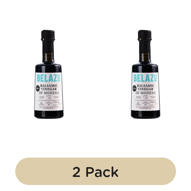 Belazu Balsamic Table Vinegar 250ml, British Import (Pack of 2)