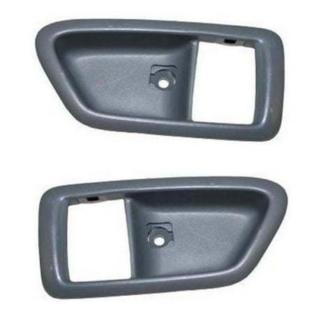- Parts N Go 1997-2001 Camry Solara ES300 Inner Door Handle Trim Pair Passenger & Driver Side Front or Rear