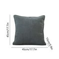 thumbnail image 3 of TaTaai Gift Couch Back Cushions Pillows, Sofa Back Cushions Headboard Pillows Throw Pillows Waist Cushion Comfort Reading Pillow Lumbar Support Pillow 45*45cm, 3 of 6
