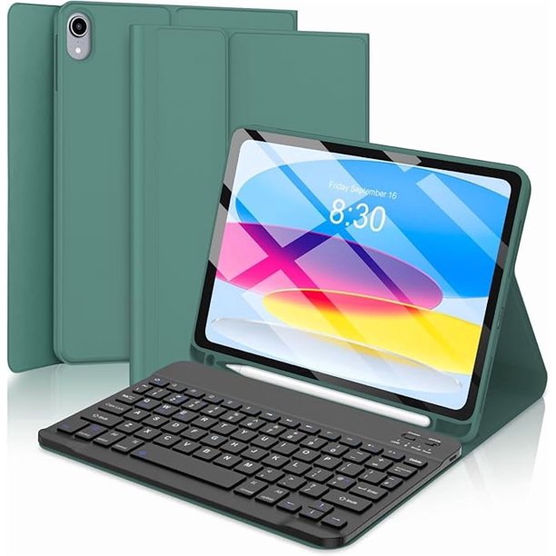 Funda con Teclado Magnético con Soporte para Lápiz para iPad 11.ª/10.ª Gen