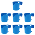 thumbnail image 1 of Soporte para vasos de piscina, soporte reutilizable para bebidas (Azul), 1 of 4