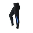 thumbnail image 4 of Black Yoga Pants Workout Leggings No See Throw Durable Fabric Soft Stretchy, 4 of 6