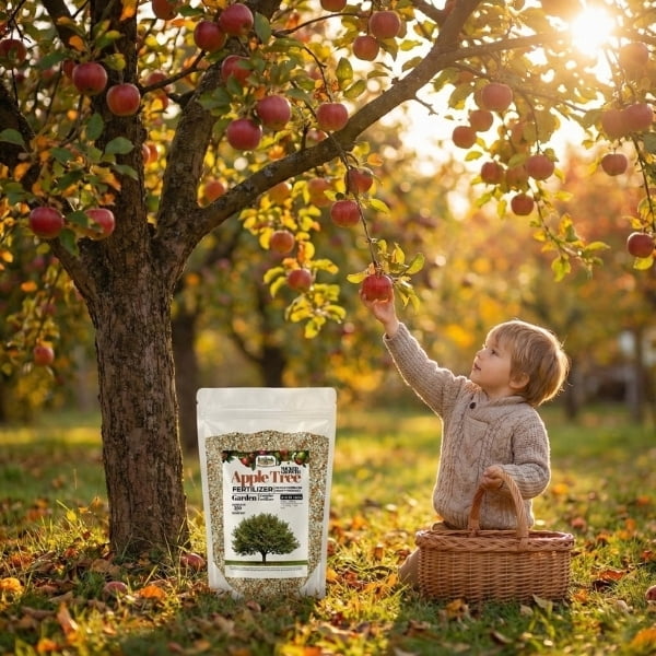 Old Cobblers Farm™ Wicked Growth Apple Tree Fertilizer - Boost Fruit Yield & Tree Health, Enhanced with Nutrients for Lush Growth – For All Apple Varieties (5 lbs | 10 lbs | 15 lbs | 20 lbs) (20 lb)