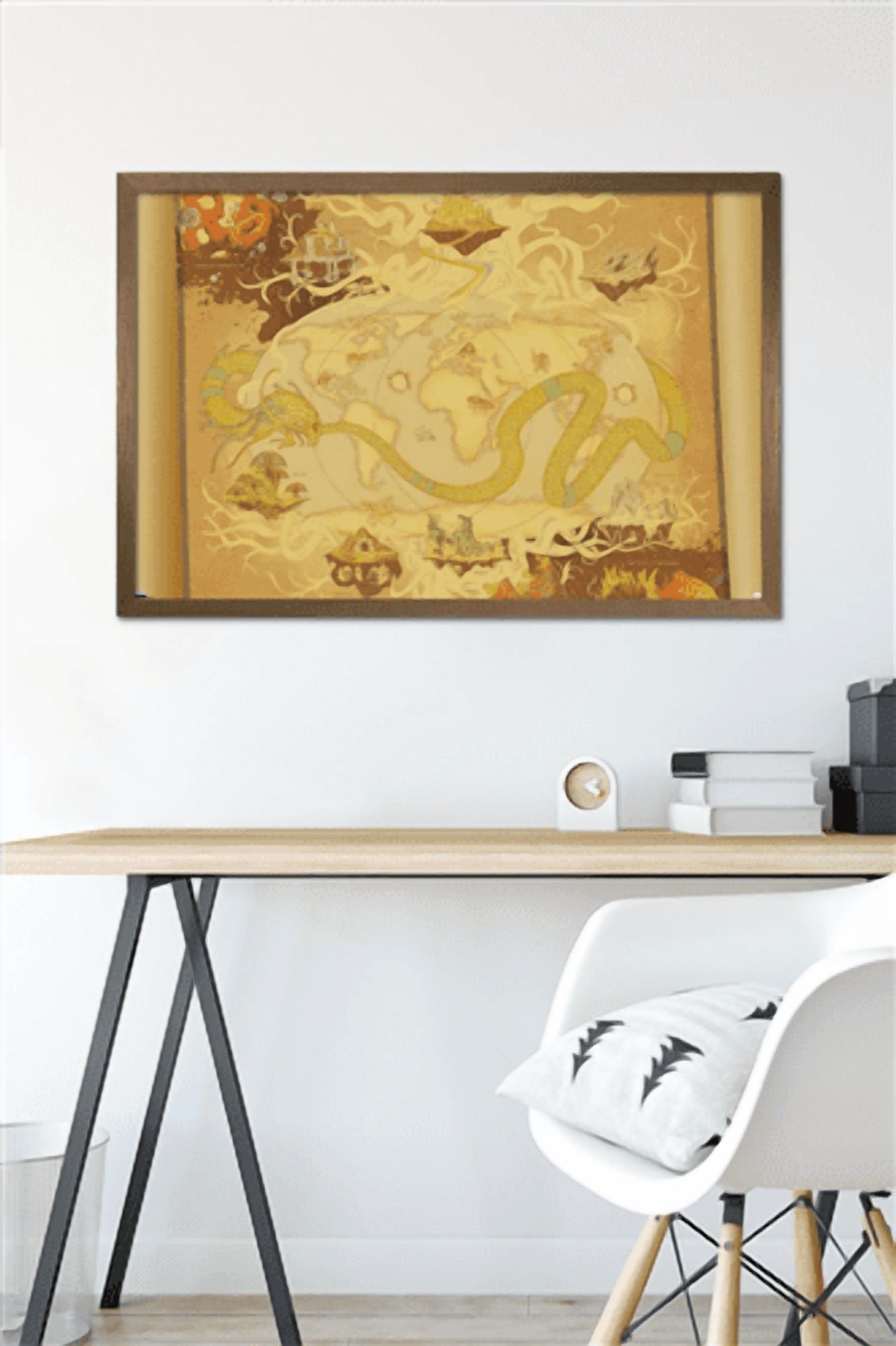 Marvel: Hero Lands - Realms Wall Poster, 22.375" x 34" Framed