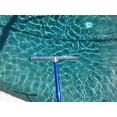 Aquatix Pro 18" Pool Brush Head, Swimming Pool Cleaning Brush, Aluminum