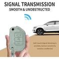 thumbnail image 5 of Compatible Key Fob Cover for Jeep Grand Cherokee Dodge Charger Challenger Durango Journey Dart Chrysler 300 Key Case Holder Protector Keychain, 5 of 9