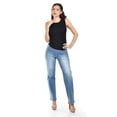 thumbnail image 4 of Blusa de canalé sin mangas /Juvenil, 0282 (Negro) negro M, 4 of 4