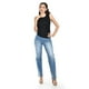 thumbnail image 4 of Blusa de canalé sin mangas /Juvenil, 0282 (Negro) negro M, 4 of 4