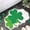 #4, variant on JASKFLY St.Patrick's Themed Imitation Carpet Shaped Seat Blanket Green Shamrock Design Cozy and Fun Ideal for Holiday Parties and Festive Decor