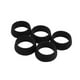 thumbnail image 1 of 5pcs 25mm-30mm círculo Silicona Negro Impermeable Protector de Tija de Sillín de Bicicleta, 1 of 1