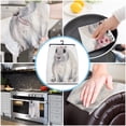 thumbnail image 5 of Kitchen for Utensils Towel Cleaning Household Tableware Cloth Dish Towel Hand Kitchen Microfiber Animal Rabbits Heads Wreaths, 5 of 7