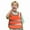 Orange, variant on Kids Reflective Vest Child Visibility Vest for Cycling Skiing 3-10 Years One Size