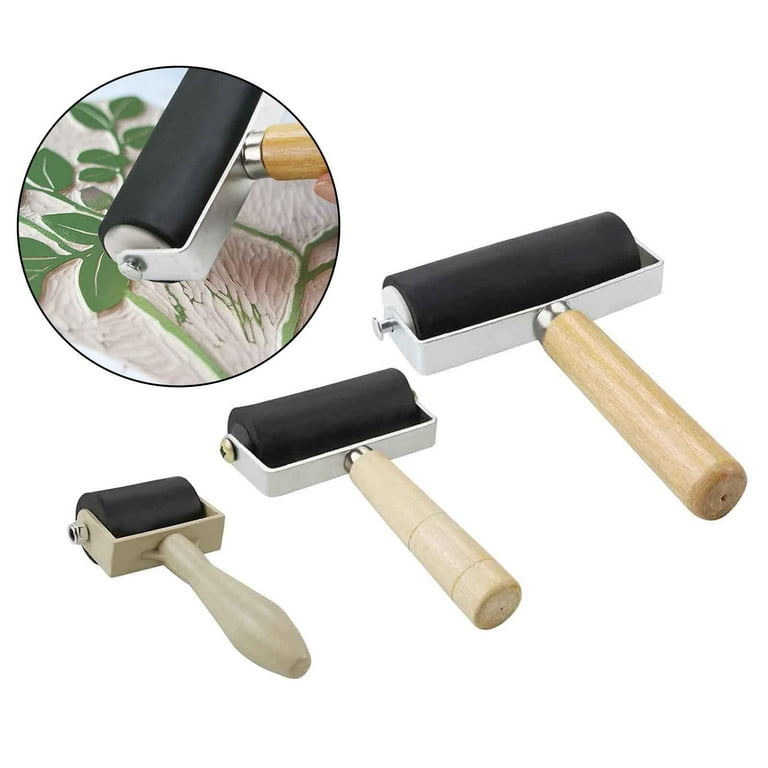 Buy Ink Painting Rubber Roller, 3.5cm Painting Tools, Rubber Roller  Printmaking Brayer Printing Tool Online in India 