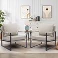 thumbnail image 2 of Sillón Individual FurnitureR Tapizado Gris, 2 of 6
