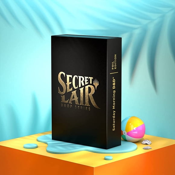 Magic TCG The Gathering Secret Lair Premium Foil: MTG All Natural Totally Refreshing Saturday Morning DND