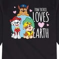 thumbnail image 3 of Paw Patrol - Loves Earth - Toddler And Youth Long Sleeve Graphic T-Shirt, 3 of 6