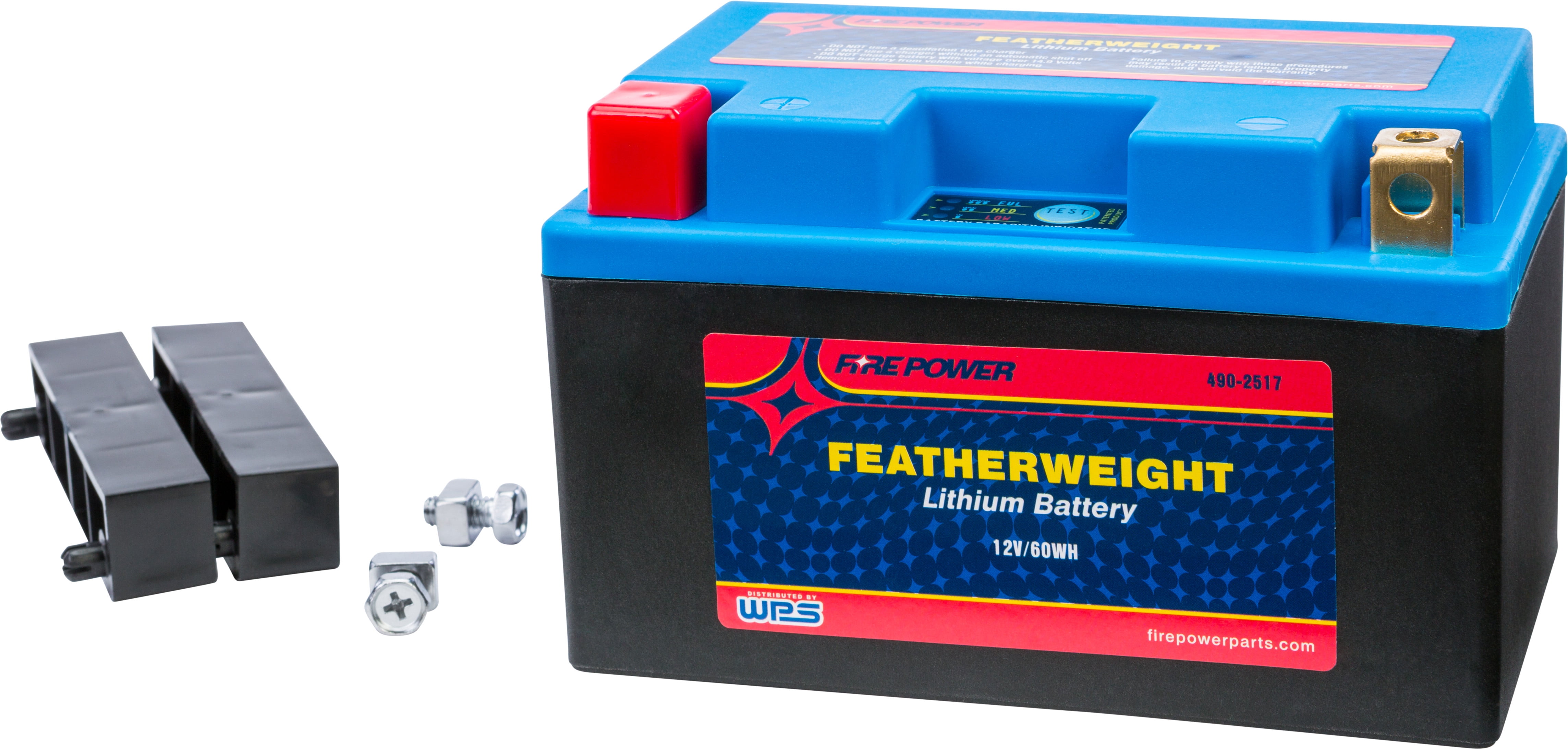 Motors WPS Fire Power HJTZ7SFPIL Featherweight Lithium ATV Battery