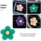 thumbnail image 3 of unbranded 6Ud Clip Difusor De Aire Para Con Adorno Floral Y Fácil Instalación Para Aromatizar, 3 of 7