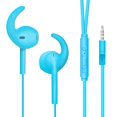 thumbnail image 5 of Injueey Auriculares estéreo con conector de 3,5 mm, auriculares con graves pesados, control de volumen y micrófono para iPhone, para teléfonos azul 2piezas, 5 of 5
