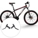 thumbnail image 4 of Eigraketly Palancas de freno en V, accesorios modificados, componentes de manillar de ciclismo, juego de manijas de frenado universales, accesorio Ciclismo Negro, 4 of 6