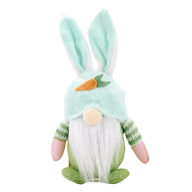 FAMTKT Easter Decorations Handmade Plush Doll, Easter Gifts for