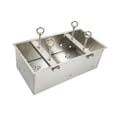 thumbnail image 4 of DimyFew Meat Forming Maker Multifunctional Stainless Steel Meats Press Tool Rectangle Beef Brick Kitchen Cooking Tool Efficient Pressing Suitable for personal use professional 36cmx18cmx13.5cm, 4 of 8