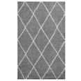 thumbnail image 3 of Toryn Diamond Lattice 8x10 Shag Area Rug, 3 of 7