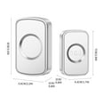Fall Decorations for Home in Clearance Wireless Doorbell Household No Need for Batteries Large