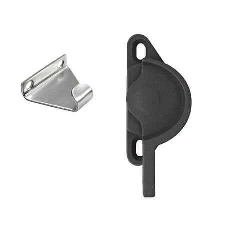 

Goodhd Aluminum alloy Doors And Sash Lock Sash Jammer Hasp Security Lock With Screws