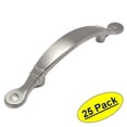 thumbnail image 1 of Cosmas 9980SN Satin Nickel Cabinet Hardware Arched Handle Pull - 3" Inch (76mm) Hole Centers, 5-1/2" Overall Length - 25 Pack, 1 of 1