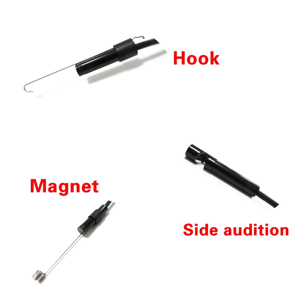 3-in-1 Industrial Borescope Inspection Camera Built-in 6 LEDs IP67 Waterproof USB Type-C Replacement for Android Smartphones/PC