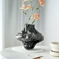 thumbnail image 3 of Transparent glass, creative flower vase, transparent glass, for flowers, bouquet, for home decoration, 3 of 5