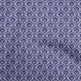 thumbnail image 1 of oneOone Viscose Jersey Bluish Violet Fabric Block Dress Material Fabric Print Fabric By The Yard 60 Inch Wide-DW, 1 of 6