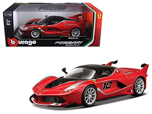 Bburago 1:24 Red Ferrari FXXK #10 FXX-K Diecast Model Car 18-26301 