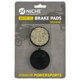 thumbnail image 4 of Niche Organic Brake Pad Set for Yamaha Phazer II Snowmobile MK1002882, 4 of 10