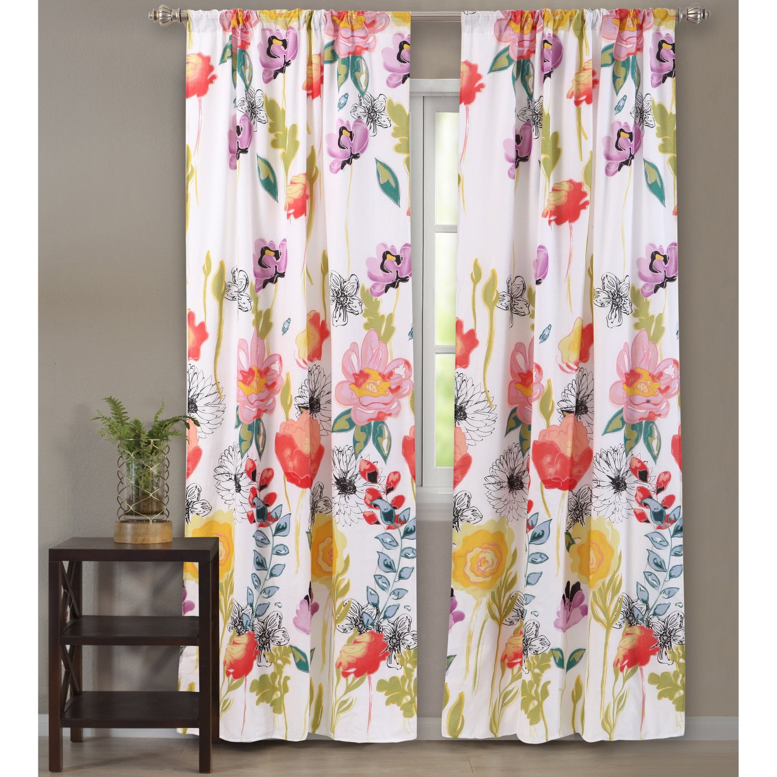 Greenland Home Watercolor Dream Bath Shower Curtain