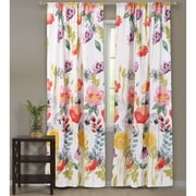 Greenland Home Fashions Watercolor Dream Window Panel Pair