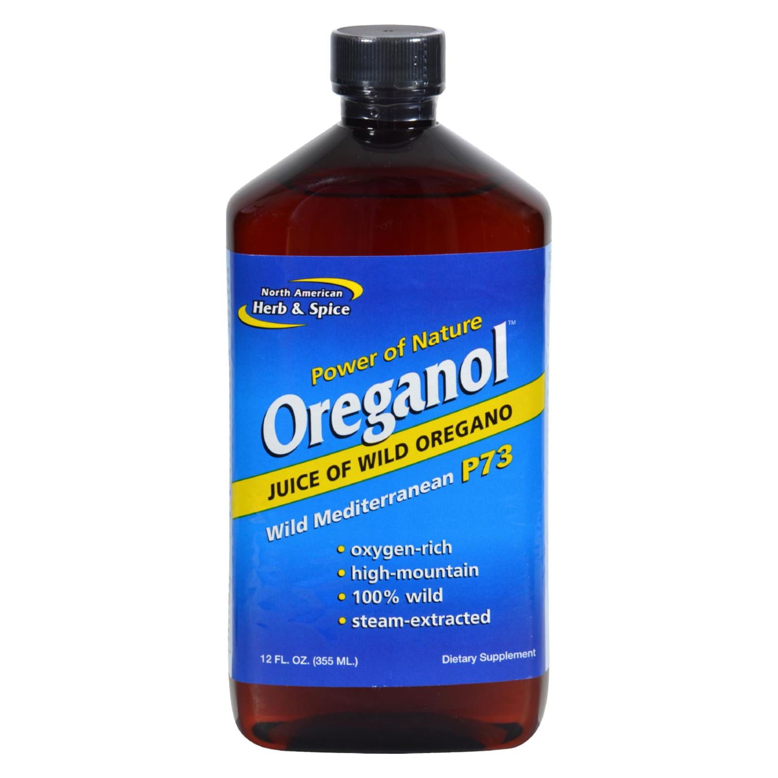 North American Herb and Spice Oreganol Juice of Wild Oregano 12 fl oz