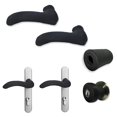 thumbnail image 1 of Cubiertas Para Manijas De Puertas Para Manijas Y Perillas De Puertas Calientes: The Handle Wonder Cover: 2 Cubiertas Para Manijas De Puertas Más 1 Cubierta Para Perillas De Puertas (Paquete De 3), 1 of 5